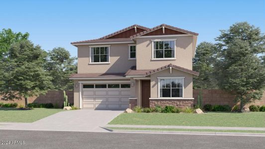 New construction Single-Family house 38407 N Front Runner Lane, San Tan Valley, AZ 85140 - photo 0