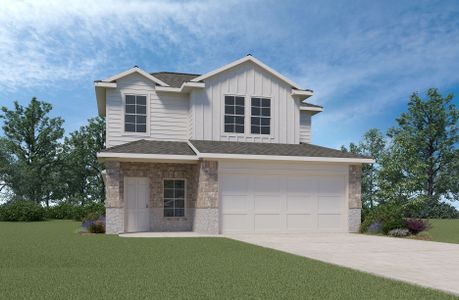 New construction Single-Family house Plan X30F, 16907 Vinters Way, Houston, TX 77090 - photo