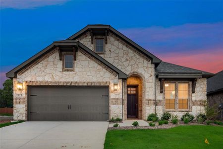 New construction Single-Family house 1313 Hickory Court, Weatherford, TX 76086 San Gabriel II- photo 1 1