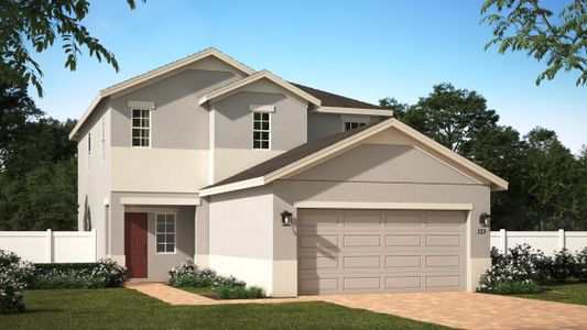 New construction Single-Family house 1424 Woodmont Blvd, Kissimmee, FL 34746 Destin- photo 0