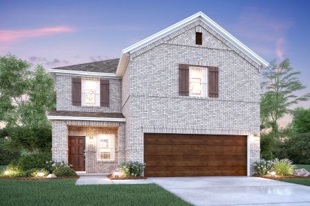 New construction Single-Family house 481 Silent Pond Park, Lavon, TX 75173 Larkspur - 30' Smart Series- photo 0 0