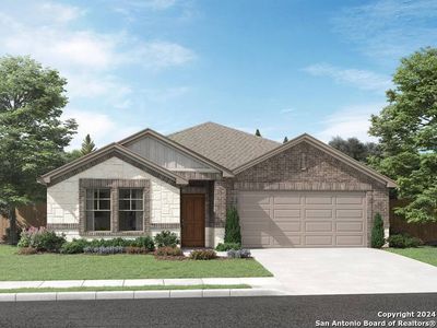 New construction Single-Family house 254 Cherry Creek, Cibolo, TX 78108 The Oleander (C401)- photo 0