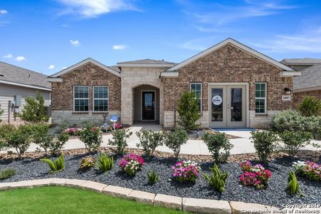 New construction Single-Family house 1615 Day Lily Street, New Braunfels, TX 78130 Langley- photo 0 0