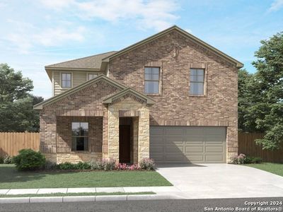 New construction Single-Family house 3020 Pike Dr, New Braunfels, TX 78132 The Winedale (880)- photo 3 3