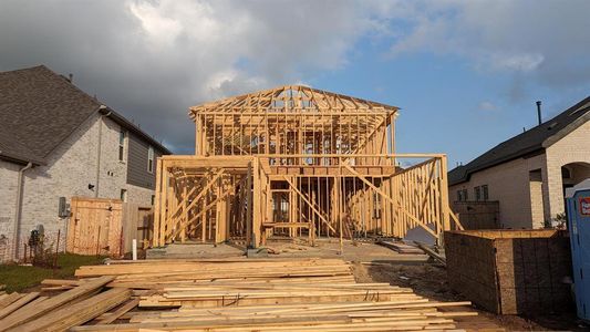 New construction Single-Family house 9718 Perdita Trail, Missouri City, TX 77459 Plan 3059 Exterior B- photo 7 7