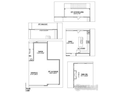 New construction Single-Family house 1848 Golden Sun Dr, Windsor, CO 80550 Plan C407- photo 3 3