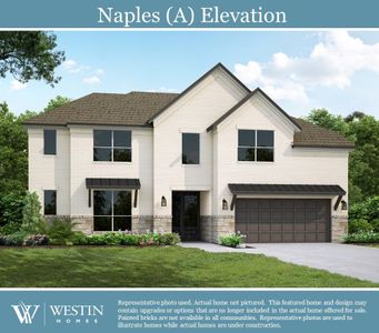 New construction Single-Family house 3230 Blue Grama Bend, Katy, TX 77494 The Naples- photo 0 0