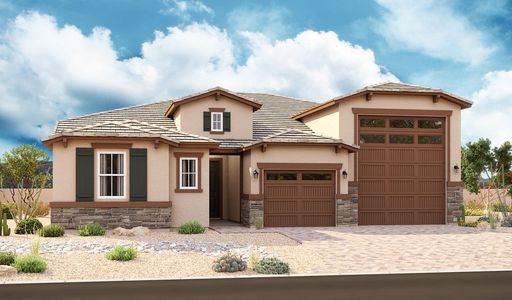 New construction Single-Family house 3317 North 201st Drive, Buckeye, AZ 85326 - photo 3 3