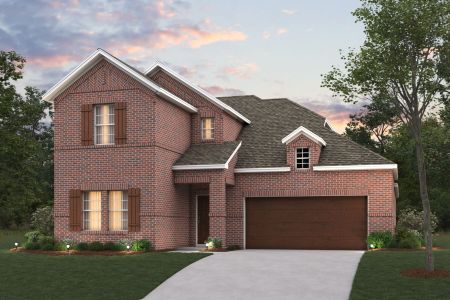 New construction Single-Family house 7574 Wild Mint Trail, Venus, TX 76084 Livingston - 40' Smart Series- photo 0