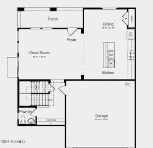 New construction Single-Family house 14117 W Hackamore Drive, Surprise, AZ 85387 Plan CC-RM3- photo 1 1