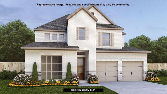 New construction Single-Family house 1355 Azul Way, San Antonio, TX 78224 Design 2829V- photo 0 0