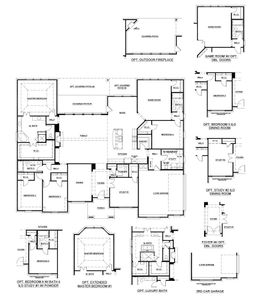 New construction Single-Family house Concept 3634, 205 Avery Lane, Gunter, TX 75058 - photo