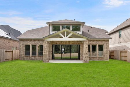 New construction Single-Family house 129 Sweeping Valley Drive, Montgomery, TX 77316 The Camelot- photo 1 1