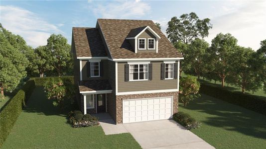 New construction Single-Family house 1006 Wyndham Place, Conyers, GA 30013 The Franklin- photo 0 0