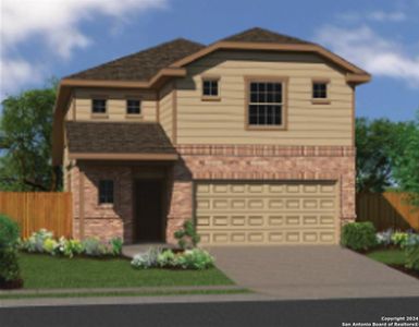 New construction Single-Family house 2442 Applewhite Meadow, San Antonio, TX 78224 Fulton- photo 0