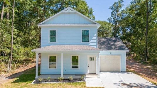 New construction Single-Family house 14927 Big Spring Circle, Willis, TX 77378 Edison Plus- photo 0