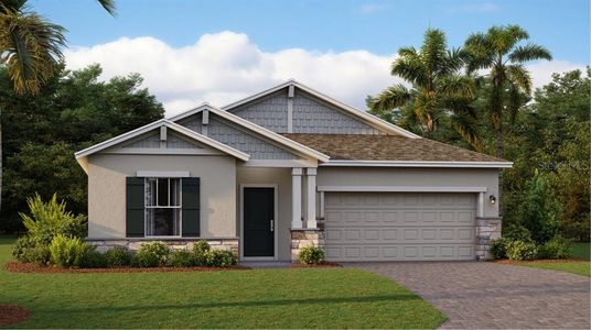 New construction Single-Family house 3095 Park Vale Road, Saint Cloud, FL 34771 Aspen- photo 0