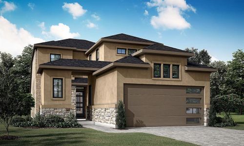 New construction Single-Family house 17001 Hattie Trce, Austin, TX 78738 Cascade- photo 0 0