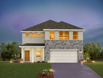 New construction Single-Family house Knox, 119 Coleto Trail, Bastrop, TX 78602 - photo