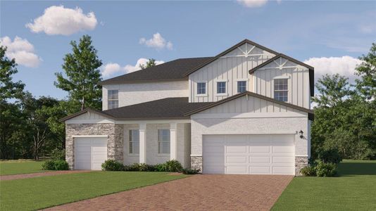 New construction Single-Family house 12484 Bergstrom Bay Drive, Riverview, FL 33579 Symphony- photo 0
