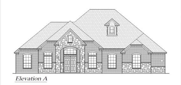 New construction Single-Family house 65 Hunter Pass, Waxahachie, TX 75165 Bordeaux- photo 4 4