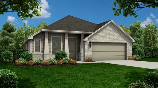 New construction Single-Family house Davenport + Bonus 50's, 8419 Shyleaf Court, Fulshear, TX 77441 - photo
