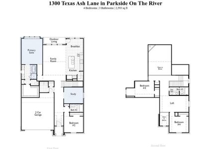 New construction Single-Family house 1300 Texas Ash Ln, Georgetown, TX 78628 Richmond Plan- photo 1 1