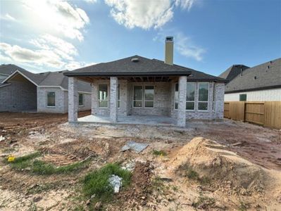 New construction Single-Family house 3227 Kentucky Blue Way, Fulshear, TX 77423 Denton Plan- photo 7 7