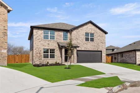 New construction Single-Family house 6308 Port Court, Fort Worth, TX 76179 Hibiscus H- photo
