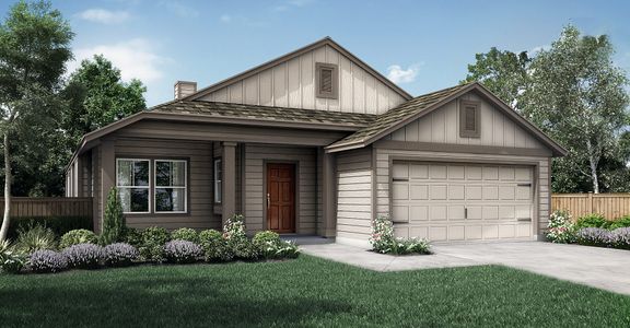 New construction Single-Family house 105 Orchard Park Drive, Liberty Hill, TX 78642 - photo 2 2