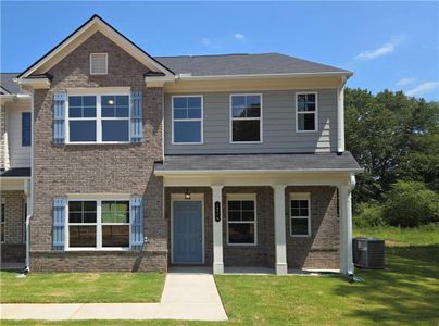 New construction Townhouse house 4854 Walkers Green, Mableton, GA 30126 - photo 0