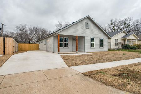 New construction Single-Family house 1526 E Cannon Street, Fort Worth, TX 76104 - photo 1 1