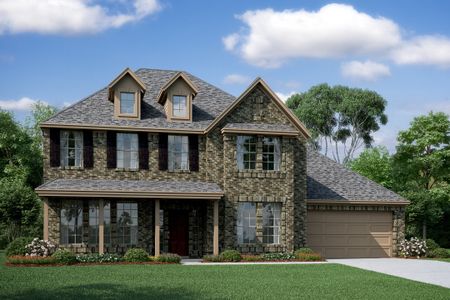 New construction Single-Family house Millie, 14819 Churchill Downs Avenue, Mont Belvieu, TX 77523 - photo