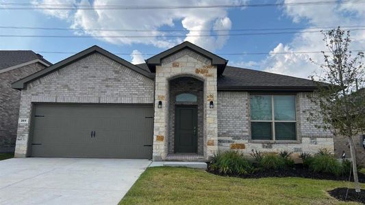 New construction Single-Family house 201 Attwater Road, Rhome, TX 76078 CARLSBAD- photo 27 27