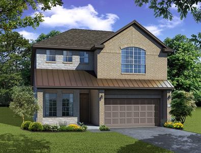 New construction Single-Family house 11406 Bush Clover, Cypress, TX 77433 Sawyer - 45' Lot- photo 1 1