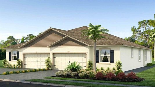 New construction Single-Family house 3419 Shady Sunrise Loop, Plant City, FL 33565 - photo 0