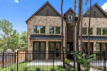 New construction Townhouse house 2708 Woodforest Parkway, Montgomery, TX 77316 Ansley Plan- photo 0 0