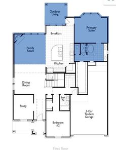 New construction Single-Family house 1652 Allington Park, Bulverde, TX 78163 Blenheim Plan- photo 1 1