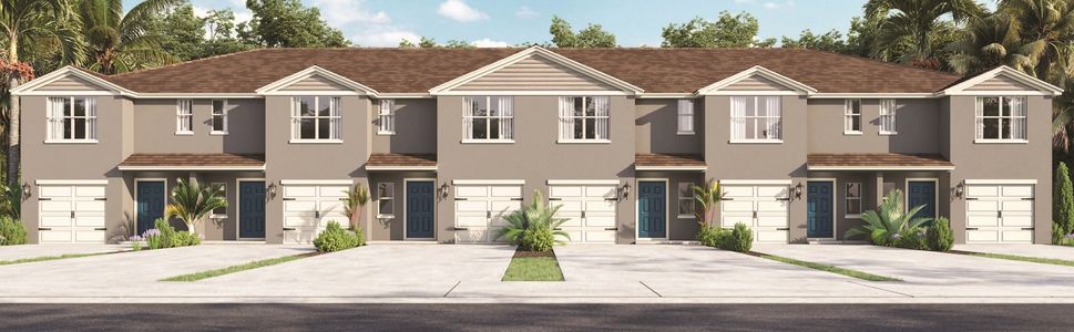 New construction Townhouse house 2710 Puffin Place, Davenport, FL 33837 Pearson- photo 0