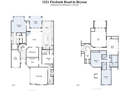 New construction Single-Family house 1221 Firebush Rd, Leander, TX 78641 229 Plan- photo 1 1
