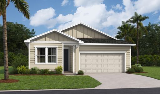 New construction Single-Family house 5857 Tomahawk Lake Drive, Jacksonville, FL 32254 Larimar- photo 0 0