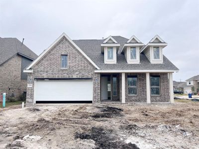 New construction Single-Family house 1706 Prairie Ridge Court, Angleton, TX 77515 Sawyer II- photo 1