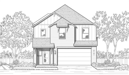 New construction Single-Family house 3512 Cloverleaf Lane, Sherman, TX 75071 Botticelli Plan- photo 0 0