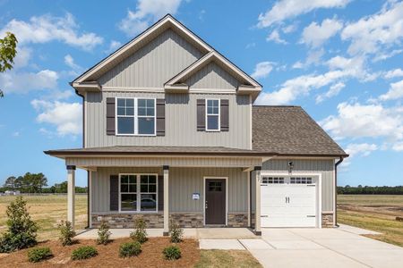 New construction Single-Family house 207 Tuscany Circle, Princeton, NC 27569 - photo 0