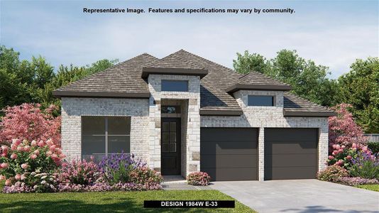 New construction Single-Family house 412 Langhorne Bend, Liberty Hill, TX 78642 Design 1984W- photo 0 0
