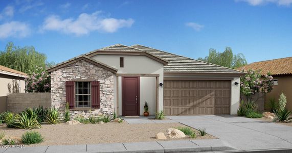 New construction Single-Family house 3045 W Straight Arrow Lane, Phoenix, AZ 85083 Daffodil II- photo 0