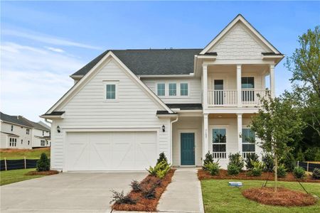 New construction Single-Family house 7157 Maple Brook Lane, Flowery Branch, GA 30542 Continental- photo 0 0