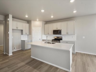 New construction Single-Family house 569 Red Rock Place, Brighton, CO 80601 Snowberry- photo 3 3