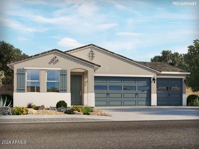 New construction Single-Family house 35285 W Marin Avenue, Maricopa, AZ 85138 Jubilee - 3 Car Garage Included- photo 0