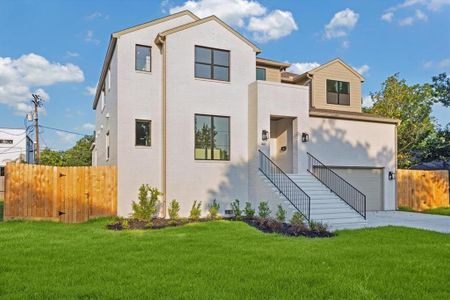 Nestled on a 10,000 sf lot in Bellaire.